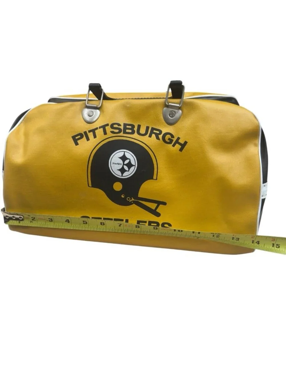 Pittsburgh Steelers Gym Tote Travel Bag #15277 Vintage 1970’s Official NFL